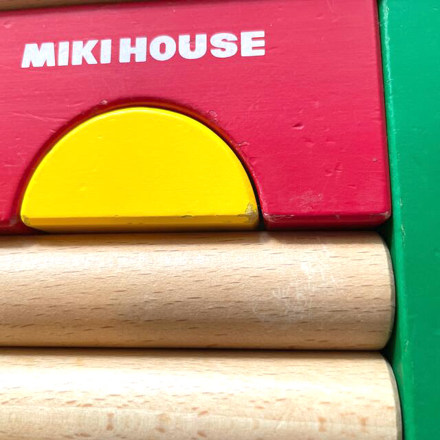 mikihouse(ミキハウス)のミキハウス　積み木 キッズ/ベビー/マタニティのおもちゃ(積み木/ブロック)の商品写真