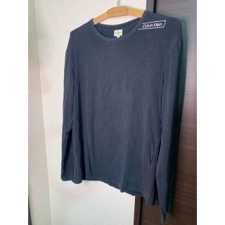 カルバンクライン(Calvin Klein)の【一点物】Calvin klein ロゴ カットソー(Tシャツ/カットソー(七分/長袖))