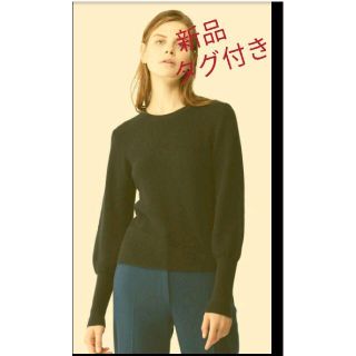 確認用 タグ付新品 Theory ニット PO コットン カシミヤ ネイビー