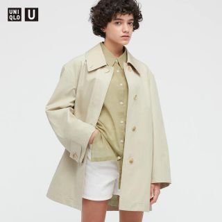 ユニクロ(UNIQLO)の【最終値下げ】UNIQLO U ステンカラーショートコート(トレンチコート)