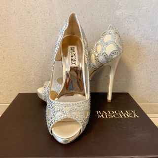 ジミーチュウ(JIMMY CHOO)の13K様専用　ブライダルシューズ Badgley Mischka(ハイヒール/パンプス)