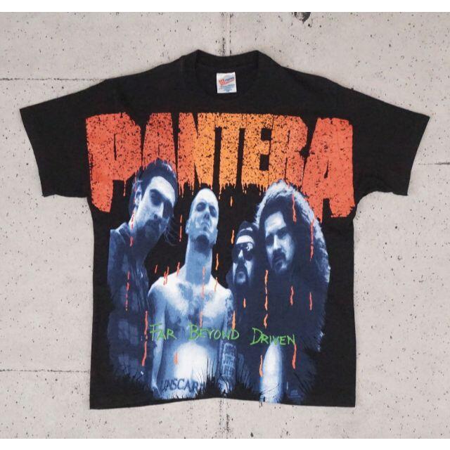 90's ヴィンテージ PANTERA パンテラ Tシャツ ブラック サイズL