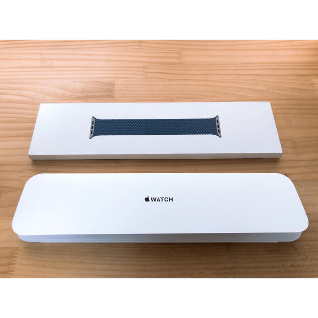 Apple Watch ブレイデッドソロループ 44mm アトランティックブルーAppleWatch