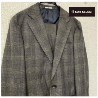 セレクト(SELECT)の【美品】SUITS SELECT スーツ ブラウン チェック Y7(セットアップ)