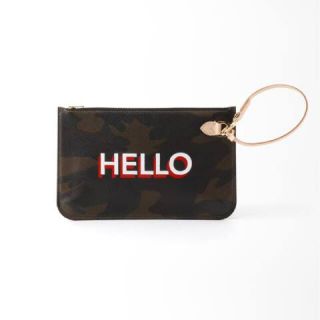 アパルトモンドゥーズィエムクラス(L'Appartement DEUXIEME CLASSE)のHello Bonjour Pouch ハロー　ポーチ(ポーチ)