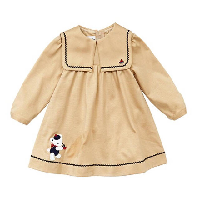 familiar(ファミリア)のファミリア　familiar セーラー　ワンピース　完売 90 キッズ/ベビー/マタニティのキッズ服女の子用(90cm~)(ワンピース)の商品写真