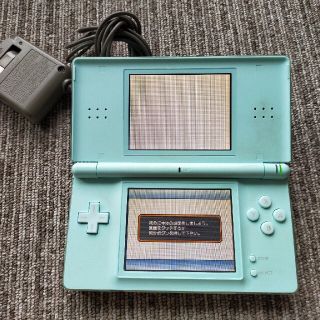 ニンテンドーDS(ニンテンドーDS)のDS Light ライト 動作確認済み ブルー(携帯用ゲーム機本体)