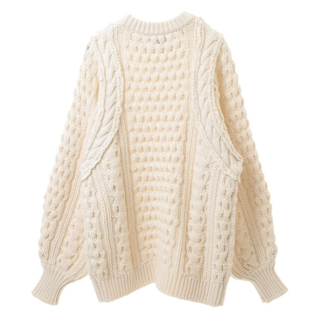 STUDIOUS(ステュディオス)の【専用】CLANE HAND CABLE ARCH KNIT TOPS 1 レディースのトップス(ニット/セーター)の商品写真