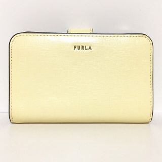 フルラ(Furla)のフルラ 2つ折り財布 イエロー レザー(財布)