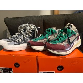 サカイ(sacai)のnike sacai スニーカー　2点セット(スニーカー)