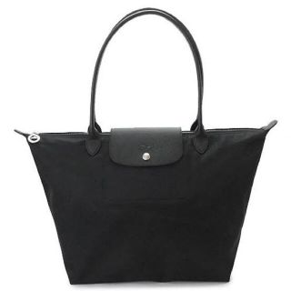 ロンシャン(LONGCHAMP)の ロンシャン LONGCHAMP ル・プリアージュ ネオ ブラックMサイズ(トートバッグ)