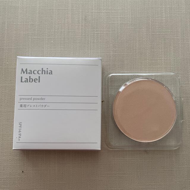 Macchia Label(マキアレイベル)の薬用プレストパウダー（マキアレベル） コスメ/美容のベースメイク/化粧品(フェイスパウダー)の商品写真