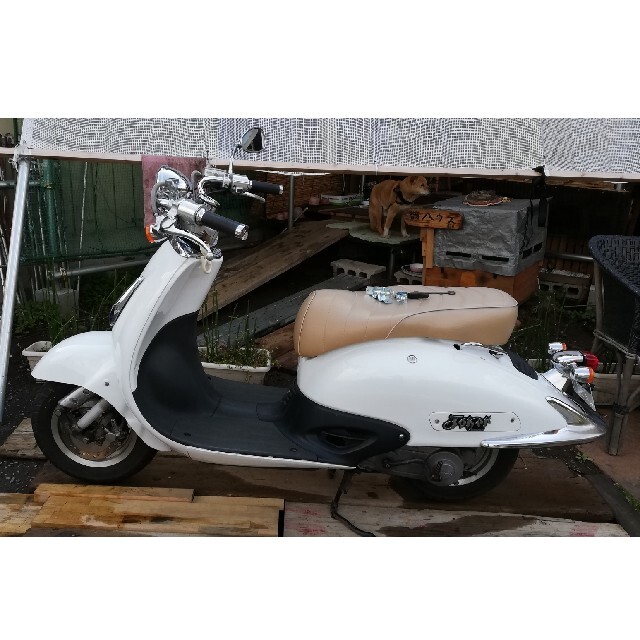 在庫ラスト1台です♪】白いHONDAジョーカー50cc スクーター! 雑誌で