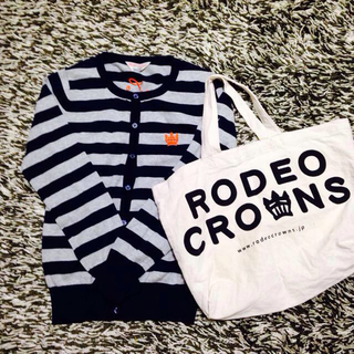 ロデオクラウンズ(RODEO CROWNS)のロデオクラウンズ⭐︎ボーダーカーデ⭐︎(カーディガン)