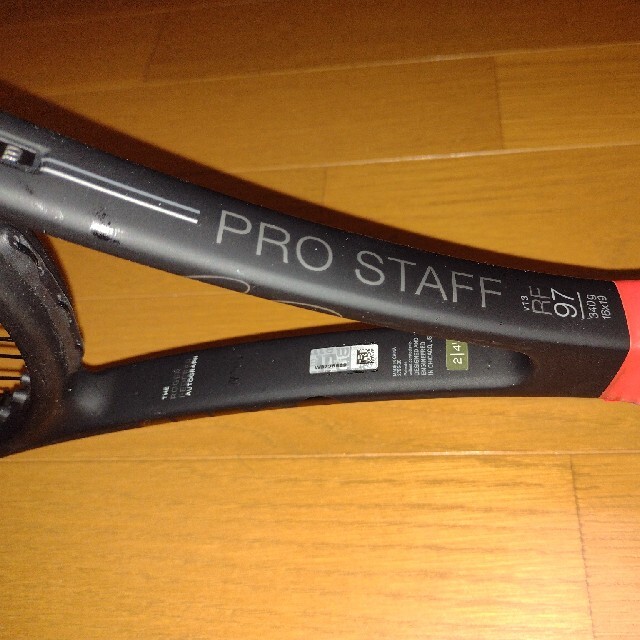 wilson(ウィルソン)のゼロゼロさん用 Pro Staff RF 97 V13.0 スポーツ/アウトドアのテニス(ラケット)の商品写真