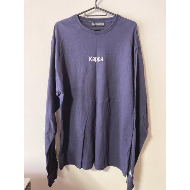 Kappa(カッパ)のkappa ロンＴ ネイビー メンズのトップス(Tシャツ/カットソー(七分/長袖))の商品写真