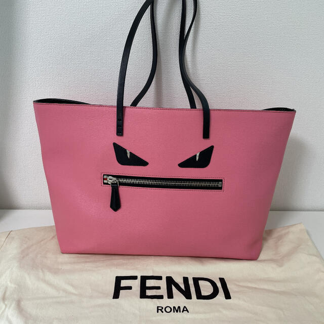 【正規品】フェンディ fendi モンスター トートバッグ ピンク | フリマアプリ ラクマ