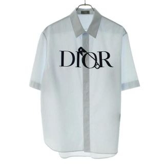 ディオールオム(DIOR HOMME)のディオール ×ジュディ・ブレイム DIOR 20SS ストライプ 半袖シャツ(シャツ)