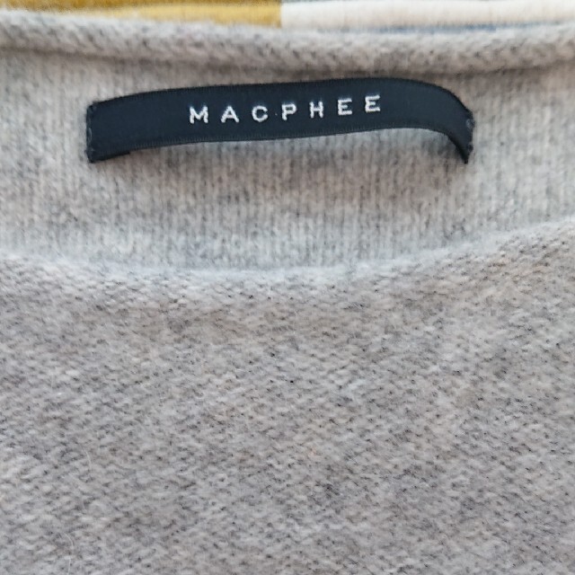 MACPHEE(マカフィー)のトゥモローランド マカフィー カシミヤ混ウールセーター S レディースのトップス(ニット/セーター)の商品写真
