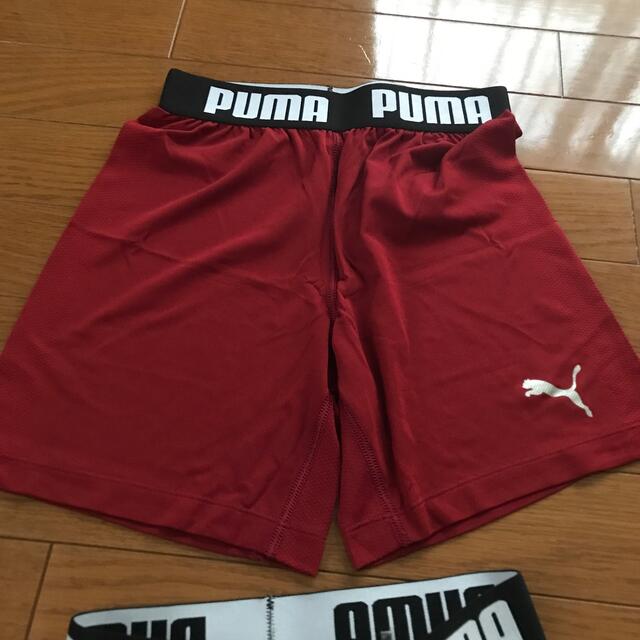 PUMA(プーマ)のPUMA サッカーパンツ　140二枚 スポーツ/アウトドアのサッカー/フットサル(ウェア)の商品写真