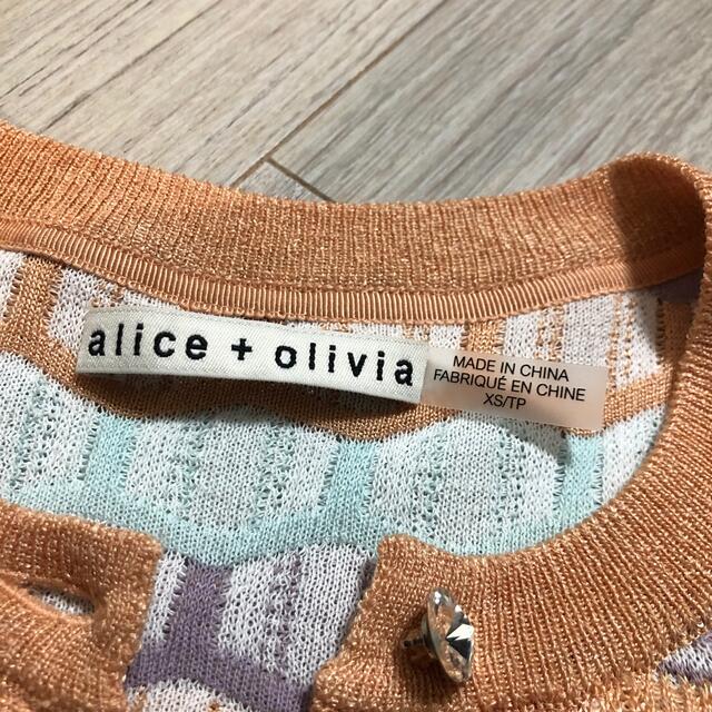 Alice+Olivia(アリスアンドオリビア)のアリスアンドオリビア　カーディガン レディースのトップス(カーディガン)の商品写真