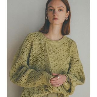 ステュディオス(STUDIOUS)のCLANE❤︎LACE BULKY KNIT(ニット/セーター)