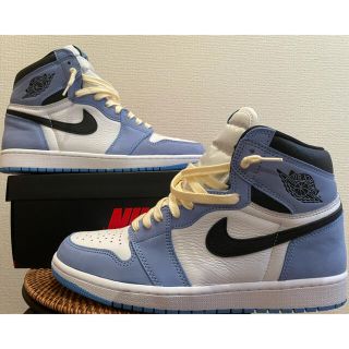 ナイキ(NIKE)のAIR JORDAN 1 HIGH OG "UNIVERSITY BLUE"(スニーカー)