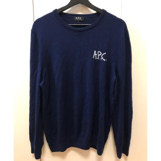 アーペーセー(A.P.C)のメゾンタヌキチ様専用APC アーペーセークルーネックニット　L ウール 100%(ニット/セーター)