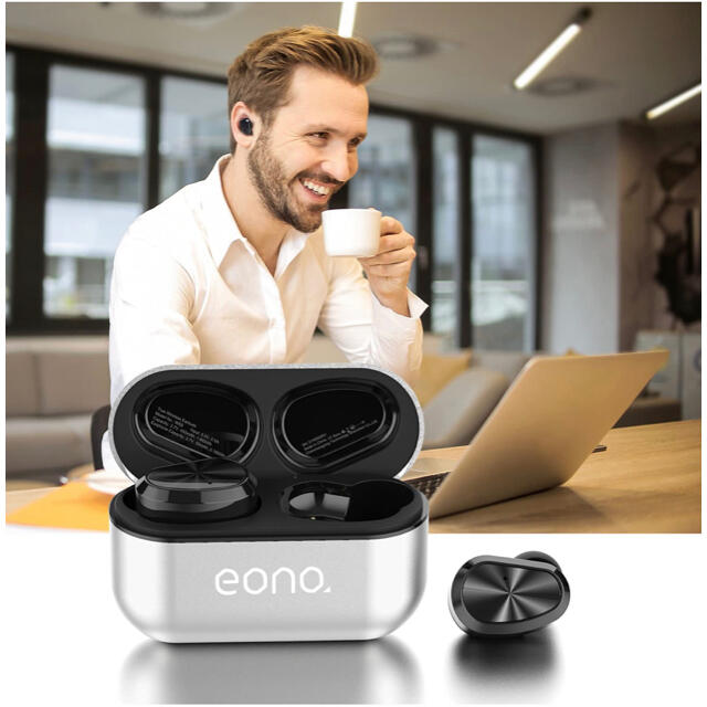 eono Bluetoothイヤホン スマホ/家電/カメラのオーディオ機器(ヘッドフォン/イヤフォン)の商品写真