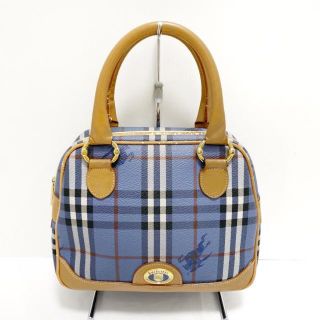 バーバリー(BURBERRY)のバーバリーズ ハンドバッグ - チェック柄(ハンドバッグ)