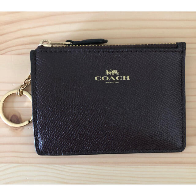 COACH(コーチ)のCOACH 【新品】コーチ　キーケース　コンパクト財布　定期・ID入れ レディースのファッション小物(キーケース)の商品写真