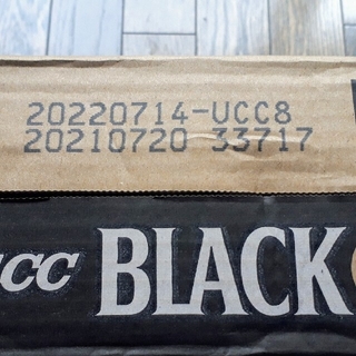 ユーシーシー(UCC)の【未開封】UCC ブラック無糖 缶(185g*30本入)【[缶コーヒー】(コーヒー)