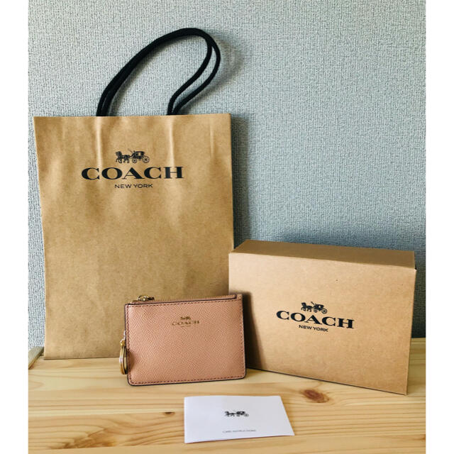 最新情報 COACH コーチ　キーケース　コンパクト財布　定期・ID入れ 【新品】COACH - キーケース