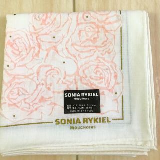 ソニアリキエル(SONIA RYKIEL)のソニアリキエル　花柄大判ハンカチ(ハンカチ)