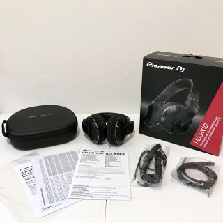 パイオニア(Pioneer)のpioneer HDJ-X10 BLACK(ヘッドフォン/イヤフォン)