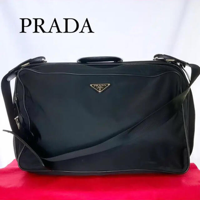 PRADA プラダ ナイロン ビジネスバッグ 現品限り一斉値下げ！ A21 衣装ケース 2021新春福袋 ブラック