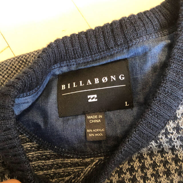 billabong(ビラボン)のMENS BILLABONGニット メンズのトップス(ニット/セーター)の商品写真