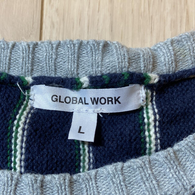 GLOBAL WORK(グローバルワーク)のニット キッズ/ベビー/マタニティのキッズ服男の子用(90cm~)(ニット)の商品写真