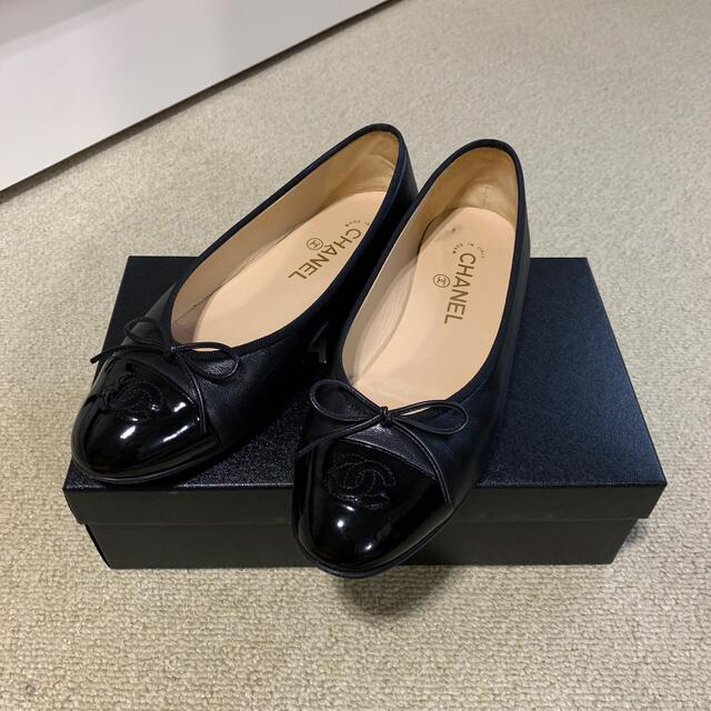 全てのアイテム CHANEL - C シャネル バレリーナ フラットシューズ 38