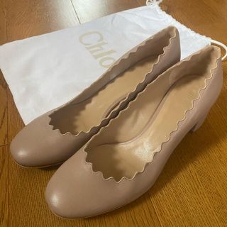 クロエ(Chloe)の値下げ【美品】Chloe パンプス（ピンクティー）(ハイヒール/パンプス)