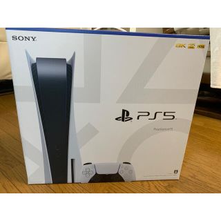 ソニー(SONY)の新品未開封◯PS5 本体◯PlayStation5  通常版◯ ９/１８購入(家庭用ゲーム機本体)