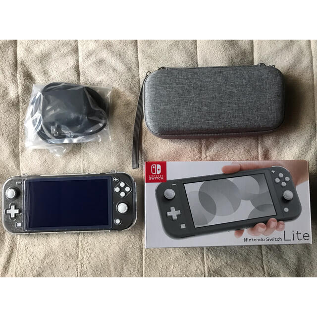 Nintendo Switch Liteグレー　新品未使用　送料込　本日発送