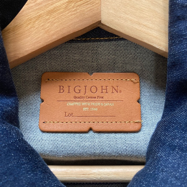 BIG JOHN(ビッグジョン)のデニムジャケット Gジャン 417エディフェス BIGJOHN  メンズのジャケット/アウター(Gジャン/デニムジャケット)の商品写真