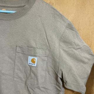 カーハート(carhartt)のCarhartt カーハート ベージュ Tシャツ 半袖(Tシャツ/カットソー(半袖/袖なし))