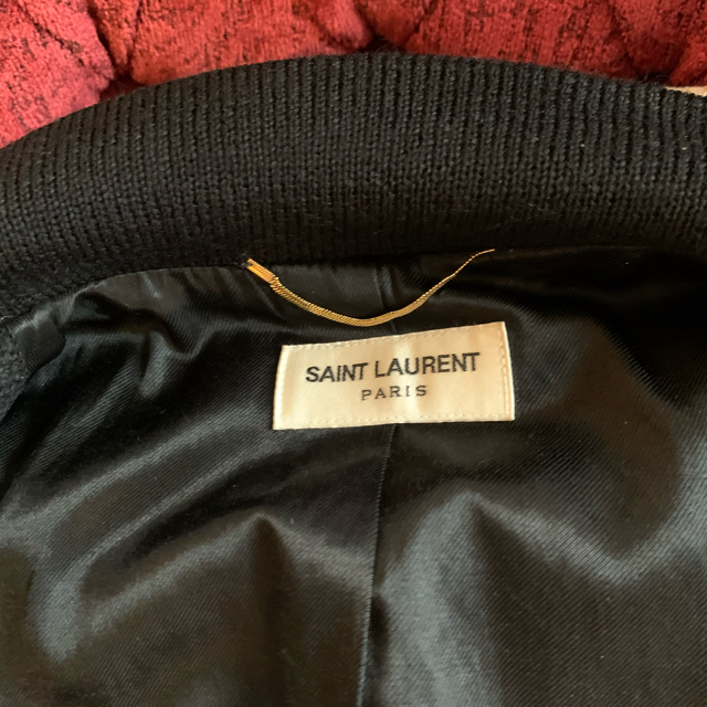 Saint Laurent(サンローラン)のスタジャン　テディジャケット　サンローラン  美品 レディースのジャケット/アウター(スタジャン)の商品写真