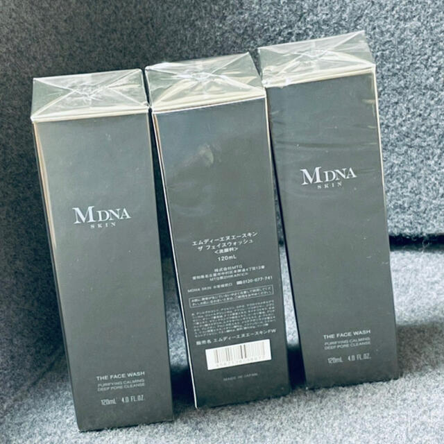 新品　MDNA skin ザ　フェイスウォッシュ　120ml×3本セット コスメ/美容のスキンケア/基礎化粧品(洗顔料)の商品写真