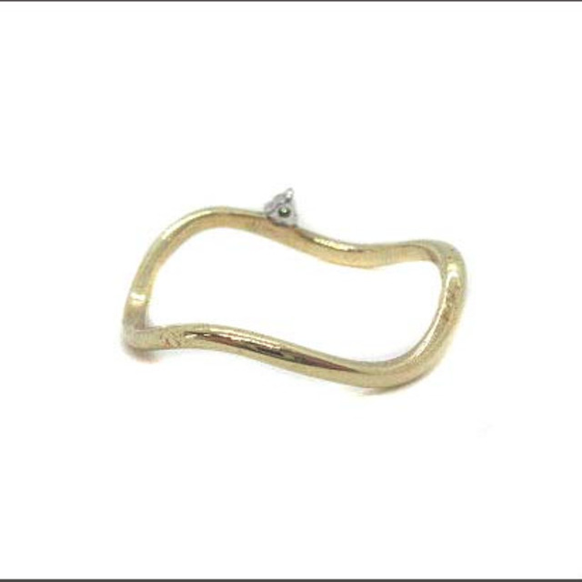 other(アザー)のジュエッテ Jouete 指輪 ピンキーリング K10 3号 イエローゴールド レディースのアクセサリー(リング(指輪))の商品写真