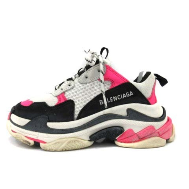 Balenciaga(バレンシアガ)のバレンシアガ トリプルS スニーカー 白 ピンク 35 524039 レディースの靴/シューズ(スニーカー)の商品写真