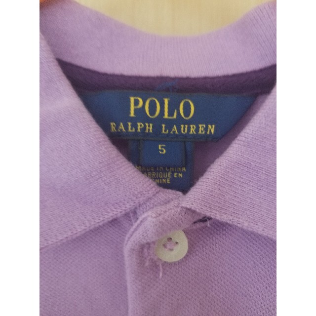 Ralph Lauren(ラルフローレン)のRALPH LAUREN ポロシャツ キッズ/ベビー/マタニティのキッズ服女の子用(90cm~)(Tシャツ/カットソー)の商品写真