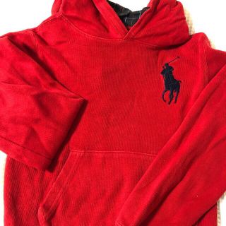 ラルフローレン(Ralph Lauren)のPolo フード付ニットパーカー(ジャケット/上着)